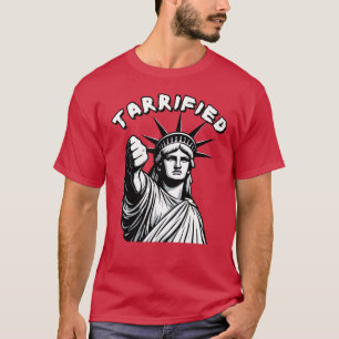 Camiseta Estátua TARIFADA do Protesto Político da Liberdade
