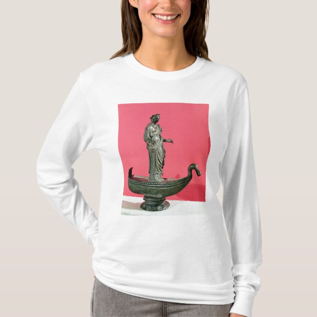 Camiseta Estatueta da deusa Sequana (Frente)