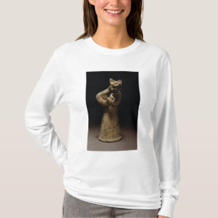 Camiseta Estatueta de um demónio Leão-Dirigido,
