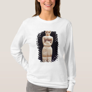 Camiseta Estatueta de uma mulher, cedo 4o milênio BC