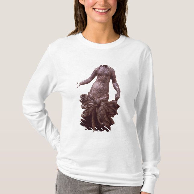 Camiseta Estatueta de Venus, tarde ø ou ANÚNCIO do século (Frente)