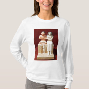 Camiseta Estatueta do anão Seneb e de sua família