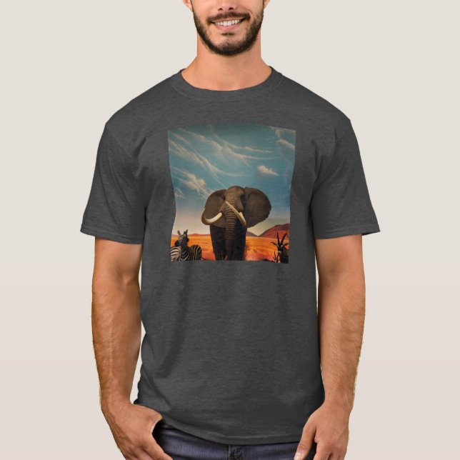 Camiseta Estatura majestosa (Frente)