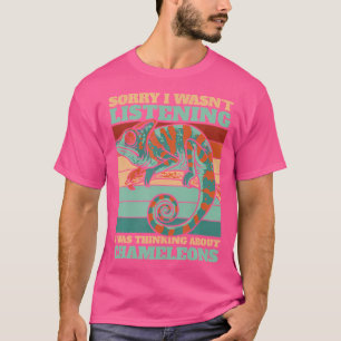 Camiseta Estava Pensando Sobre Camaleões Viram Pantera Love