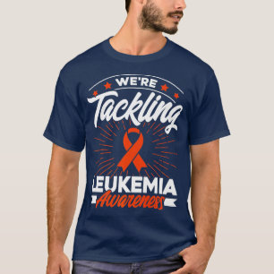 Camiseta Estavam A Combater A Consciência Da Leucemia 1