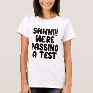 Camiseta Estavam Fazendo Ping Em Um Teste Engraçado Dia 202