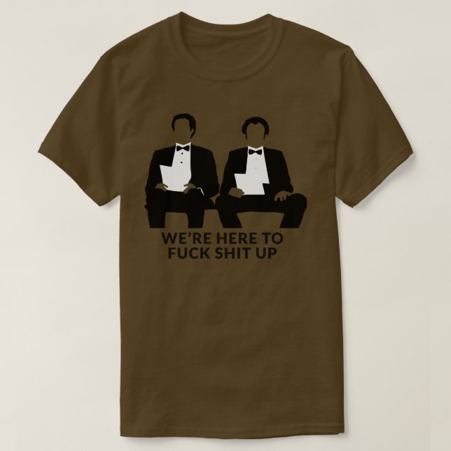 Camiseta Estávamos aqui para cima 1 (Frente do Design)