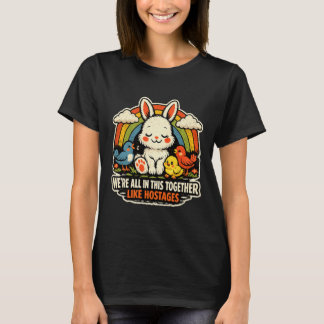 Camiseta Estávamos-Todos-Nisso-Juntos-Como-O-Humor-De-L-S
