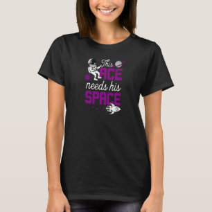Camiseta Este Ace Precisa De Sua Trendy Espacial