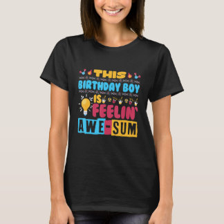Camiseta Este Aniversário está sentindo um Nascimento da Ci