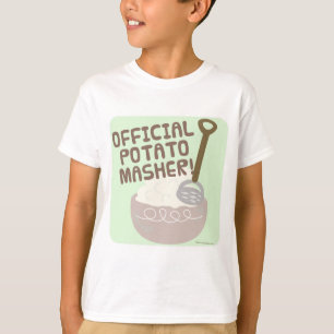 Camiseta Este ano, a masher oficial de batata