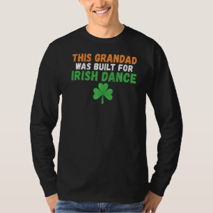 Camiseta Este Avô Foi Construído Para A Irlandesa Dança Irl
