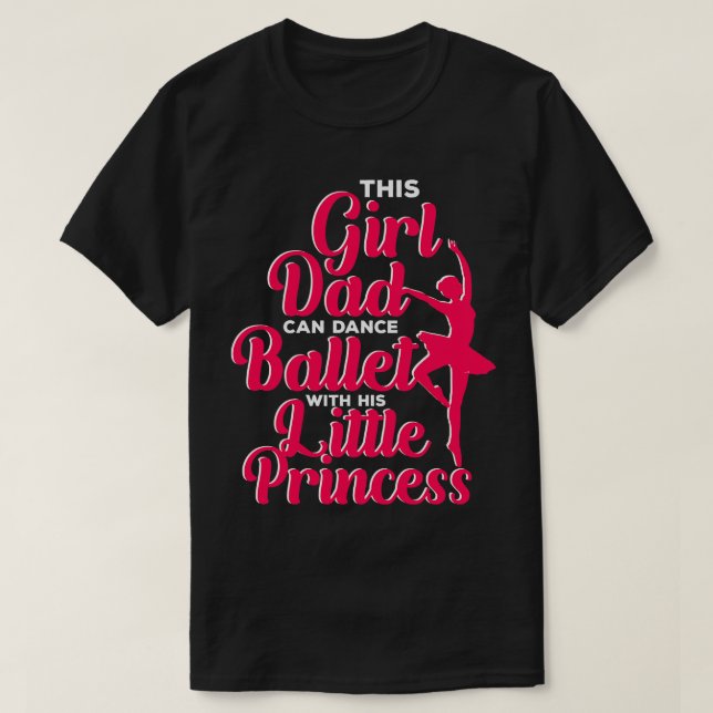 Camiseta Este Balé De Dança (Frente do Design)