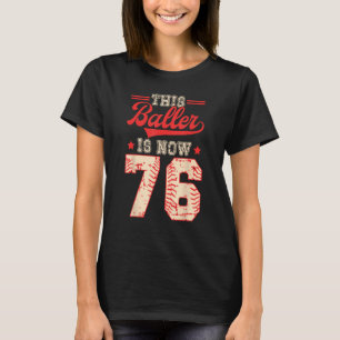 Camiseta Este Baller Está Agora 76 Baseball Knuckleballer E