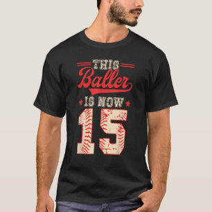 Camiseta Este Baller Está Agora Em 15 Baseball Knuckleballe