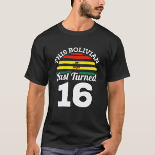 Camiseta Este Boliviano Acabou De Transformar 16 Bolívia No