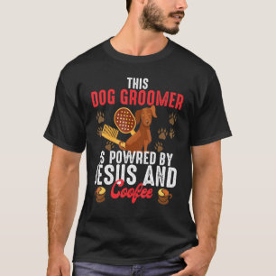 Camiseta Este Cachorro É Acionado Por Jesus E Café