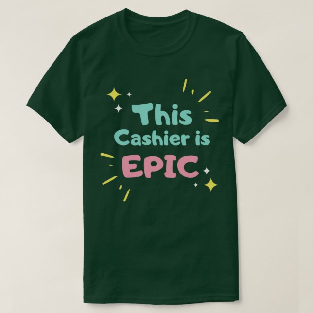 Camiseta Este caixa é EPIC (Frente do Design)