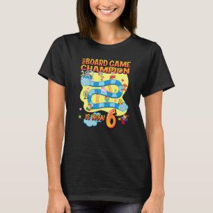 Camiseta Este Campeão De Jogo De Conselho Agora Tem 6 Festa