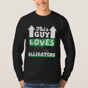 Camiseta Este Cara Ama Jacarés