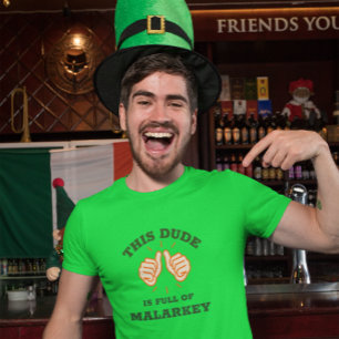 Camiseta Este cara é Cheio de Rua de Malarkey.