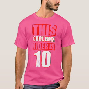 Camiseta Este Cavaleiro Bmx Legal É 10 Bicicletas Engraçada