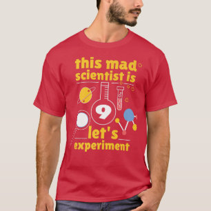 Camiseta Este Cientista Louco é 9 da 9ª edição da 9ª Ciênci