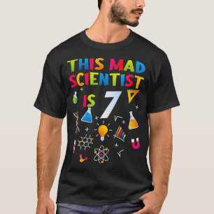 Camiseta Este Cientista Louco Tem 7 Anos-7