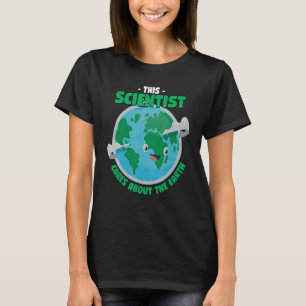Camiseta Este Cientista Se Preocupa Com O Ciência Da Nature