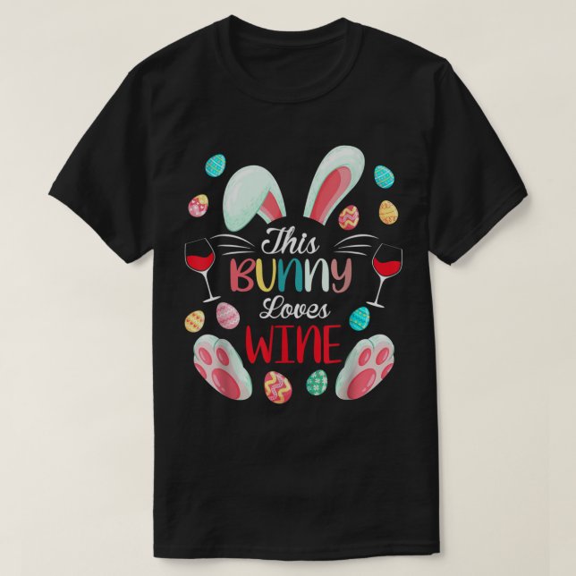 Camiseta Este Coelhinho Adora Bebida Com Álcool De Felz pas (Frente do Design)