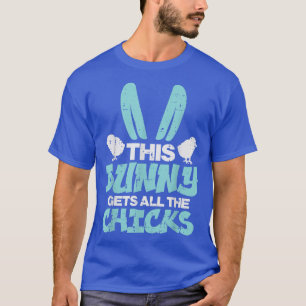 Camiseta Este Coelhinho Tem Todos Os Pintinhos De Páscoas B