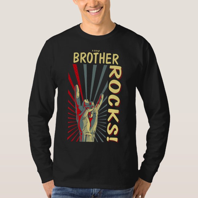 Camiseta Este concerto de retrorreflectores Brother Rocks V (Frente)
