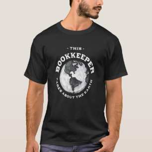 Camiseta Este Contador Cuida do Meio Ambiente Amante da Nat
