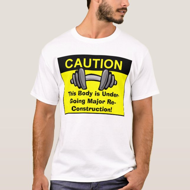 Camiseta Este corpo está submetendo-se à reconstrução (Frente)