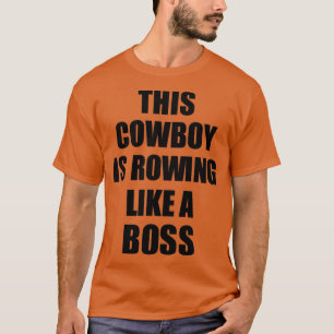 Camiseta Este Cowboy Está Correndo Como Um Presente Engraça