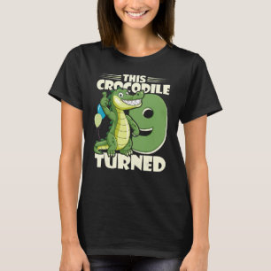 Camiseta Este Crocodilo Transformou-Se Em Um Garoto De 9 An