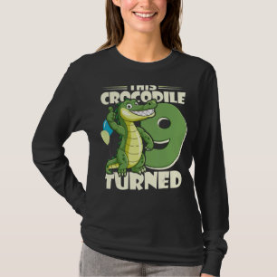 Camiseta Este Crocodilo Transformou-Se Em Um Garoto De 9 An