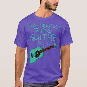 Camiseta Este Dentista Toca Música Guitarista Acústica De V