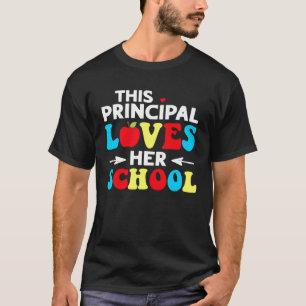 Camiseta Este Diretor Ama A Escola Dela