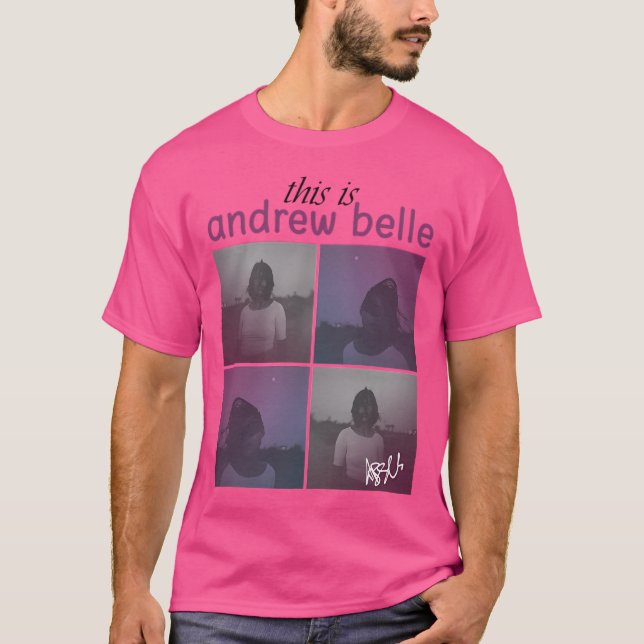 Camiseta Este É Andrew Belle - Assinatura (Frente)