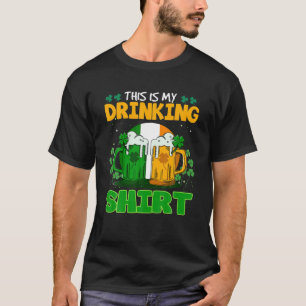 Camiseta Este É Bebendo Feliz Dia De São Patrick Para Mim D