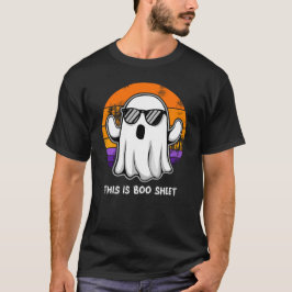 Camiseta Este É Boo Sheet Fantasma Legal