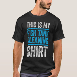 Camiseta Este É Meu Aquário De Limpeza De Aquário
