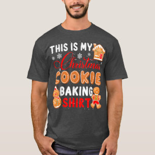 Camiseta Este É Meu Biscoito De Natal Fazendo Mãe