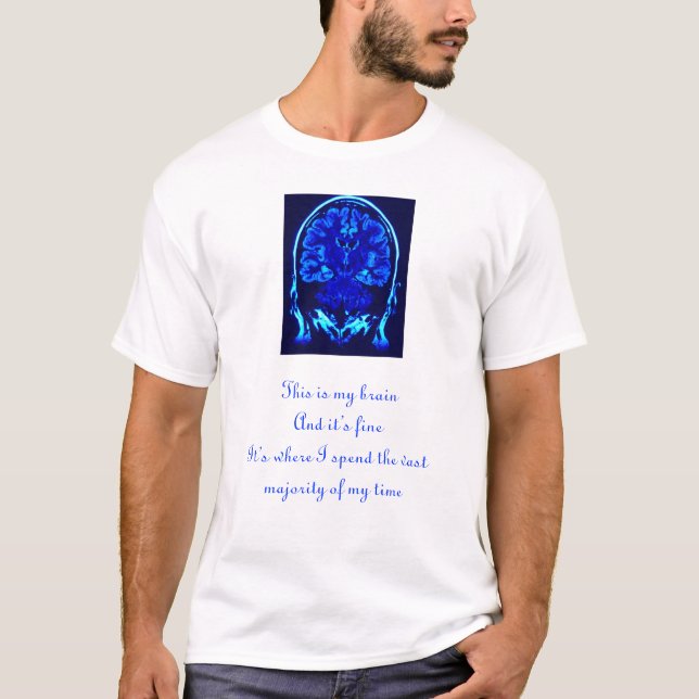 Camiseta Este é meu cérebro (Frente)