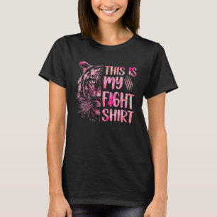 Camiseta Este É Meu Combate Mês de Conscientização sobre o
