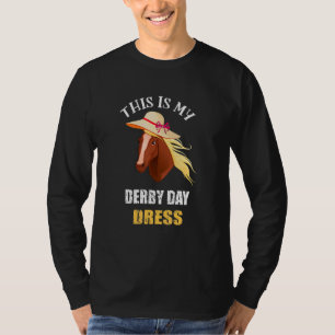 Camiseta Este É Meu Derby 2022 Legal Dia De Vestir Cavalo