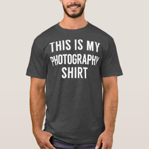 Camiseta Este É Meu Fotógrafo Fotográfico