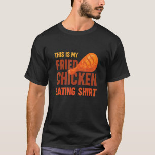 Camiseta Este É Meu Frango Frito Comendo Frango