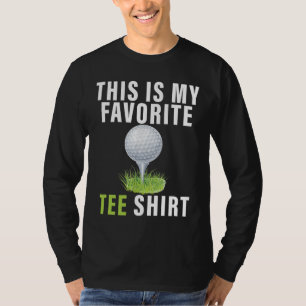 Camiseta Este É Meu Golfista Engraçado Gag Novelty Golfing